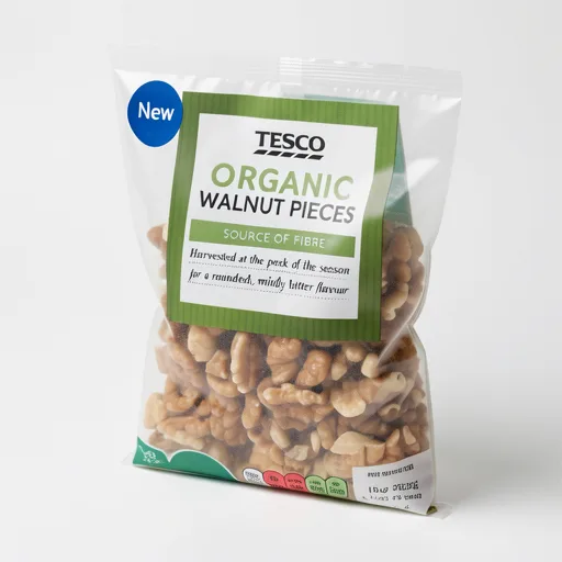 Tesco Organic Walnut Pieces 100G
