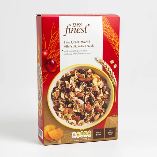 Tesco Finest Fruit Nut & Seed Muesli 500G