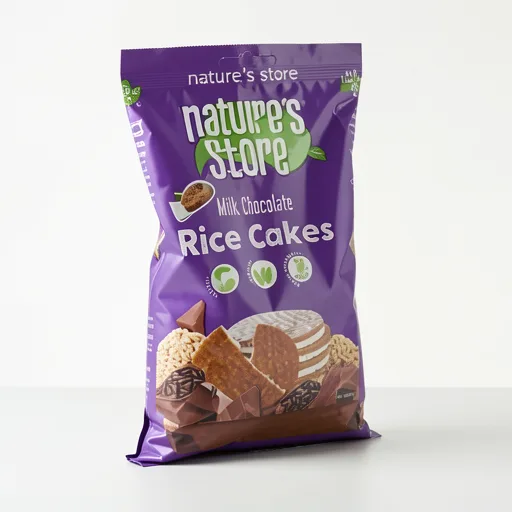 Nature's Store Free From Milk Chocolate Rice Cakes 100G