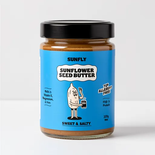 SUNFLY Sunflower seed butter Sweet and Salty 330g