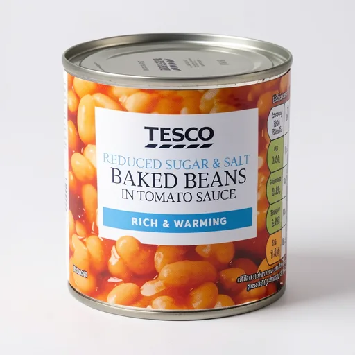 Tesco Reduced Sugar & Salt Baked Beans 220G