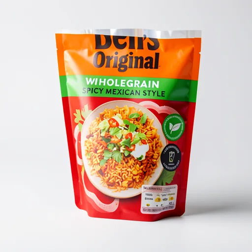 Bens Original Wholegrain Spicy Mexican Microwave Rice 220g