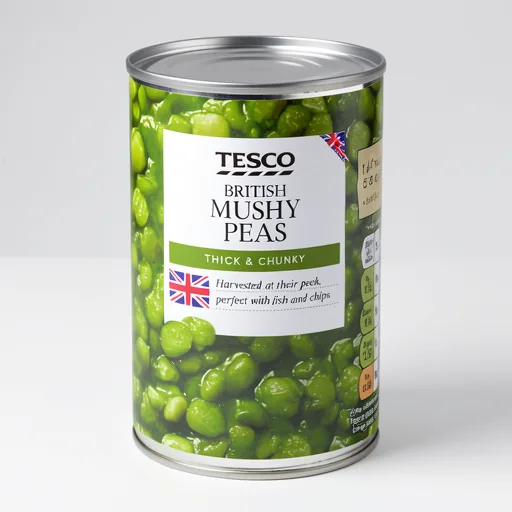 Tesco British Mushy Peas 300G