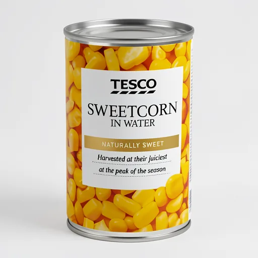 Tesco Naturally Sweet Sweetcorn 200G