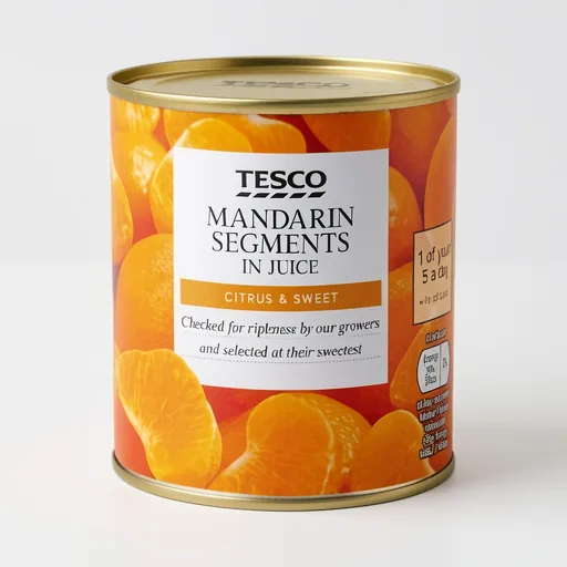 Tesco Mandarin Segments In Juice 298G