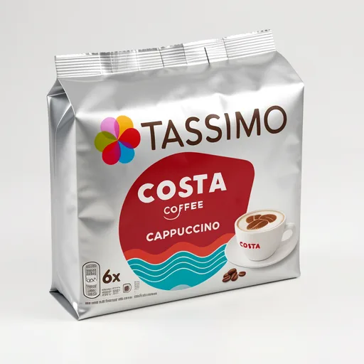 Tassimo Costa Cappuccino Coffee Pods x6