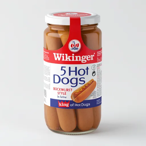 Wikinger 5 Hot Dogs 200G