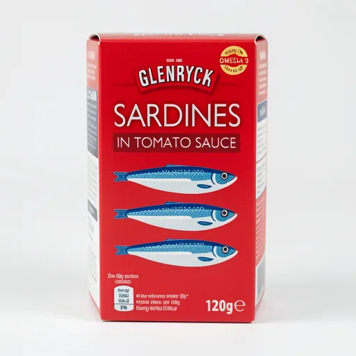 GLENRYCK SARDINES IN TOMATO SAUCE 120G