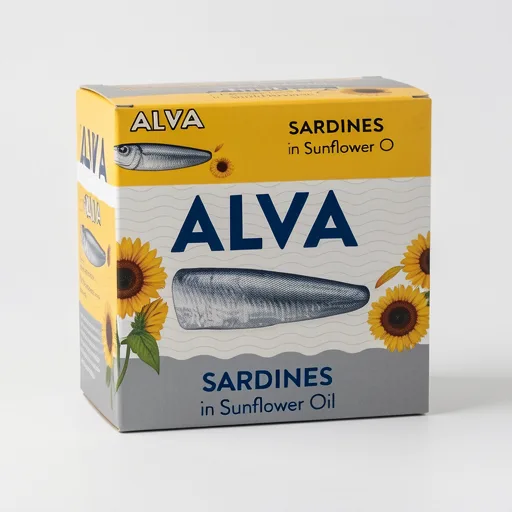 Alva Sardines in Sunflower Oil 120g