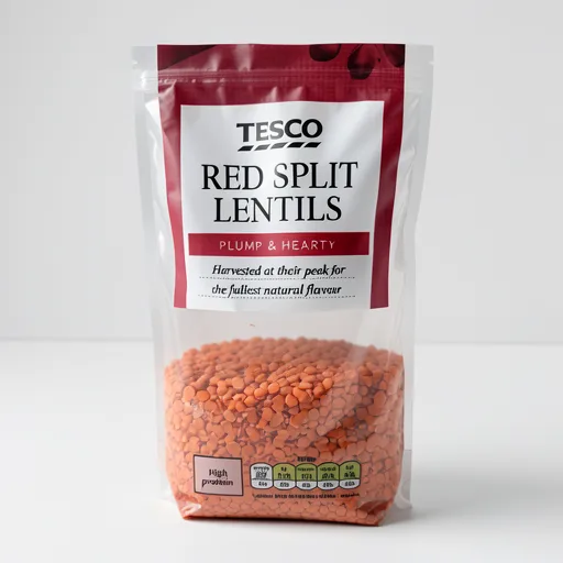 Tesco Red Split Lentils 1Kg