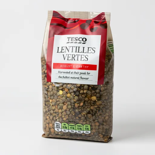 Tesco Lentilles Vertes 500G