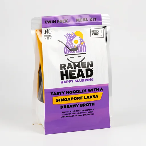 Ramen Head Tasty Noodles With A Singapore Laksa Broth 450g