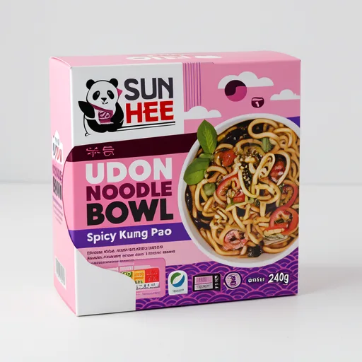 Sun Hee - Spicy Kung Pao Udon Noodle Bowl 240g