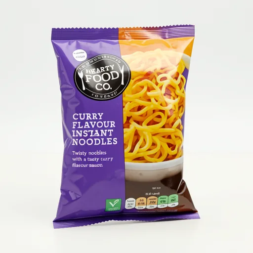 Hearty Food Co. Curry Flavour Instant Noodles 100G