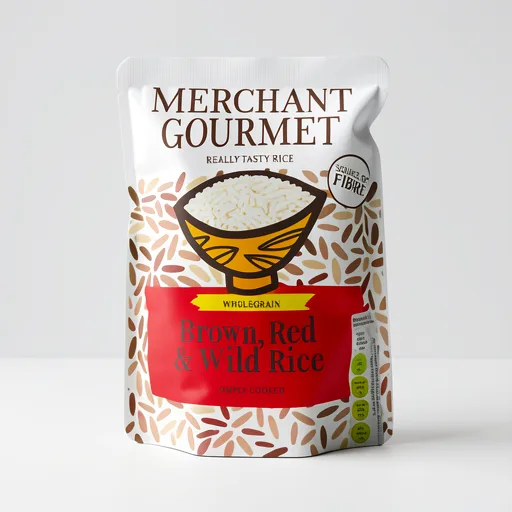 Merchant Gourmet Brown, Red & Wild Rice 250g