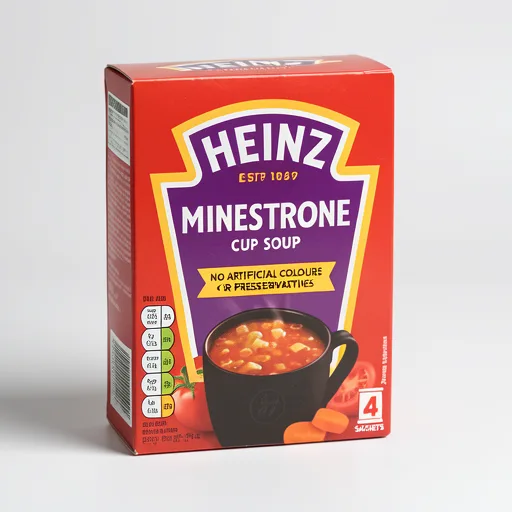 Heinz Minestrone Cup Soup 4 x 18g (72g)