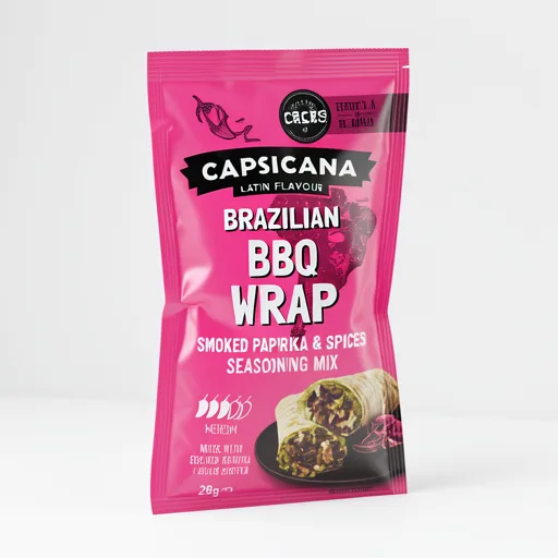 Capsicana Paprika Brazilian Bbq Wrap Seasoning Mix 28G