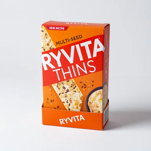 Ryvita Thins Multi-Seed Flatbread Crackers 125g