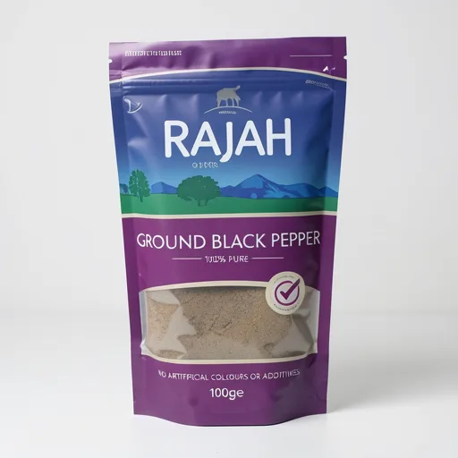 RAJAH GROUND BLACK PEPPER 100G