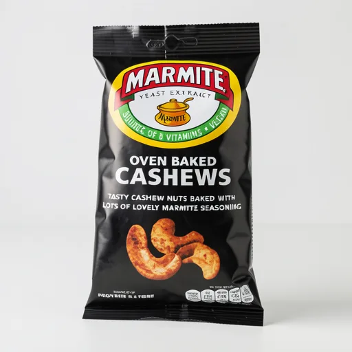 Marmite Oven Baked Cashews 90g