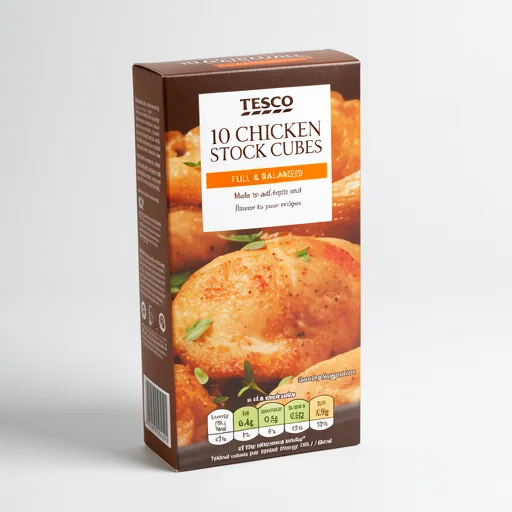 Tesco Chicken Stock Cubes 10 Pack 100g