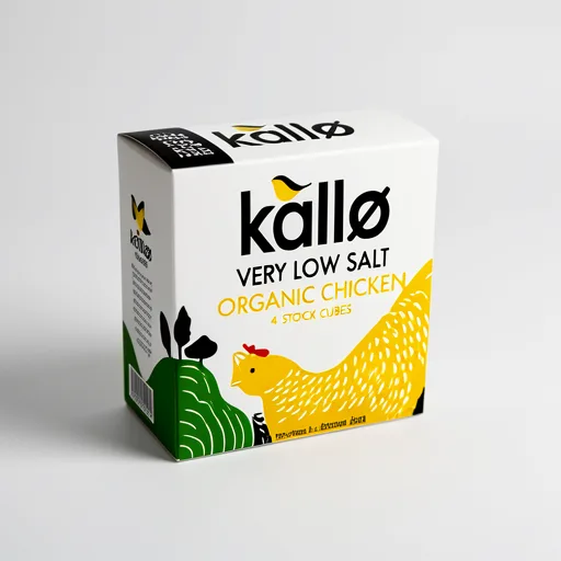 Kallo Organic Very Low Salt Chicken Stock Cubes 48g