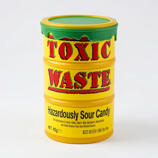 Toxic Waste Hazardously Sour Candy 42g