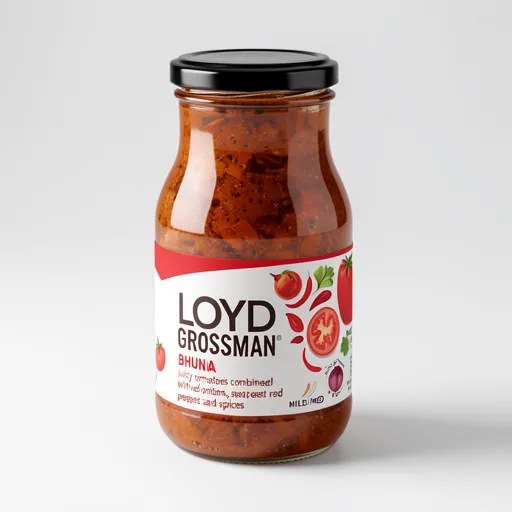 Loyd Grossman Bhuna Indian Curry Sauce 350g