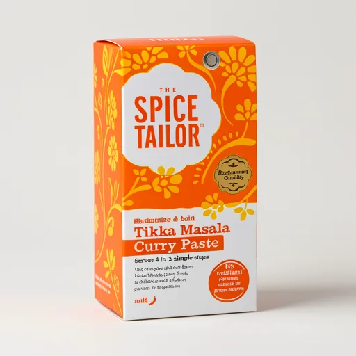 The Spice Tailor Tikka Masala Indian Curry Paste Kit 120g