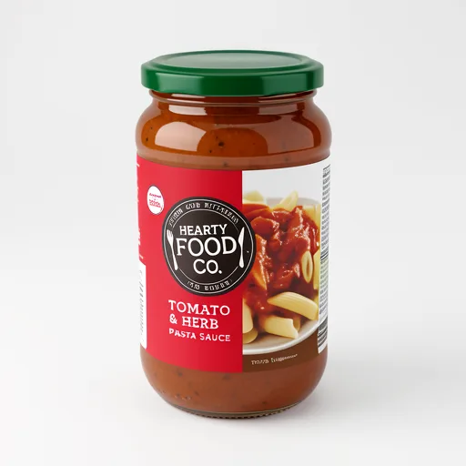Hearty Food Co. Tomato & Herb Pasta Sauce 440G
