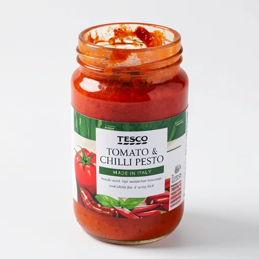 Tesco Tomato & Chilli Pesto 190G