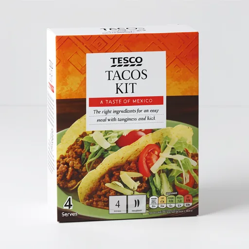 Tesco Medium Taco Kit 275G