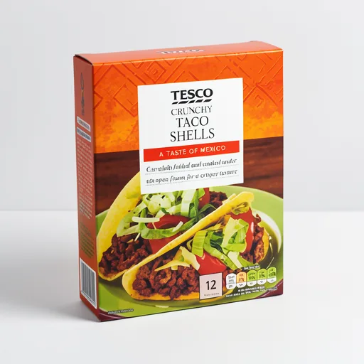 Tesco Crunchy Taco Shells 12 Pack 150g