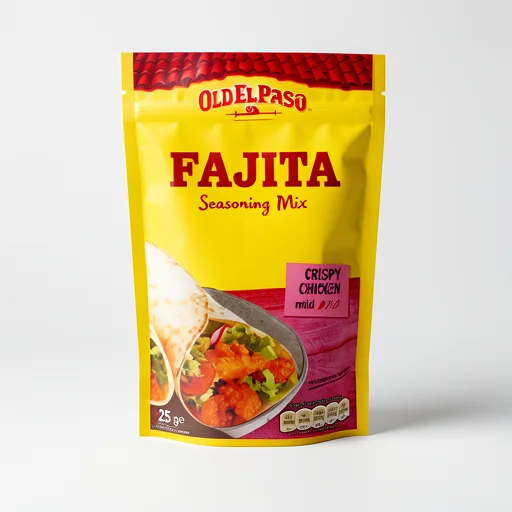 Old El Paso Crispy Chicken Fajita Seasoning Spice Mix 85G