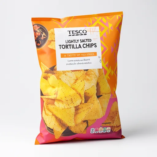 Tesco Lightly Salted Tortilla Chips 175G