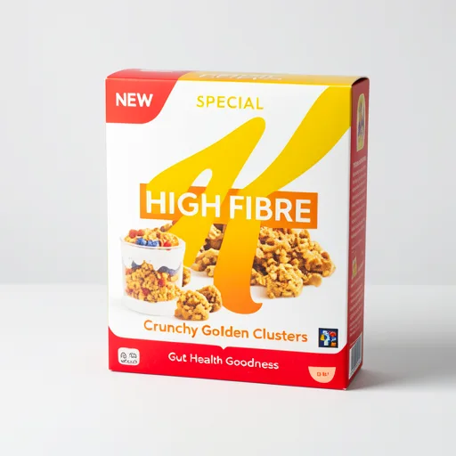 Kellogg's Special K Crunchy Golden Clusters Breakfast Cereal 360g