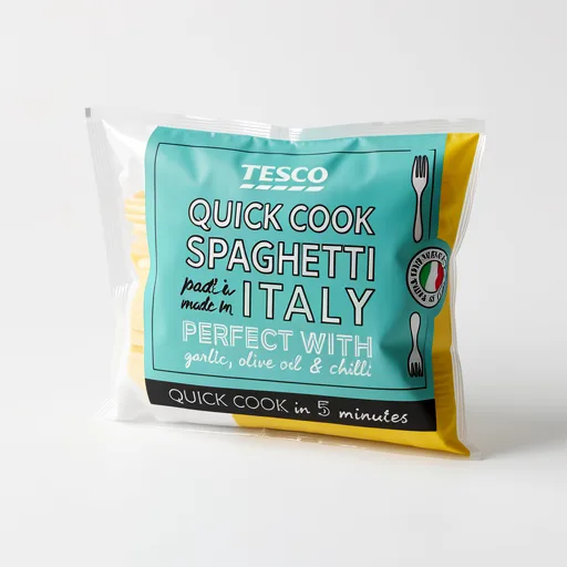 Tesco Quick Cook Spaghetti Pasta 500G