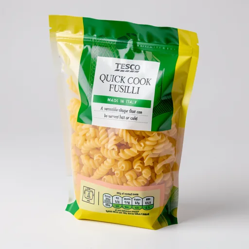 Tesco Quick Cook Fusilli Pasta 500G