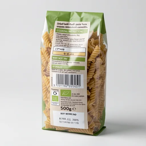 Tesco Organic Whole Wheat Fusilli 500G