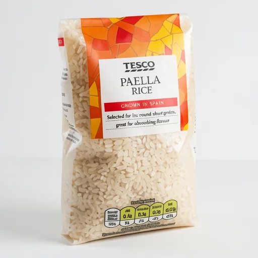 Tesco Ingredients Spanish Paella Rice 500G