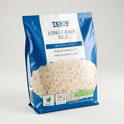 Tesco Microwave Long Grain Rice 250G
