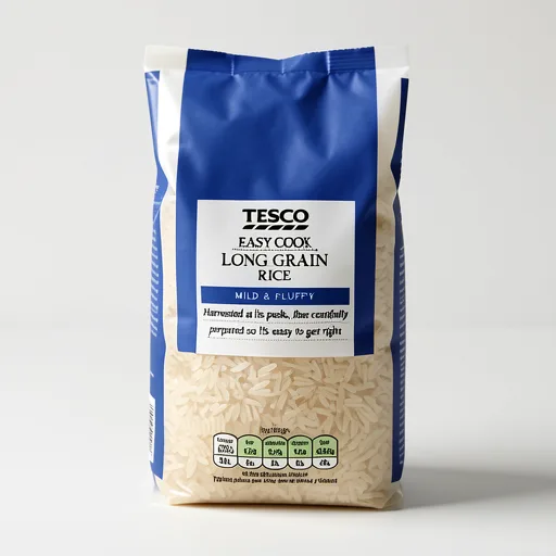 Tesco Easy Cook Long Grain Rice 1Kg