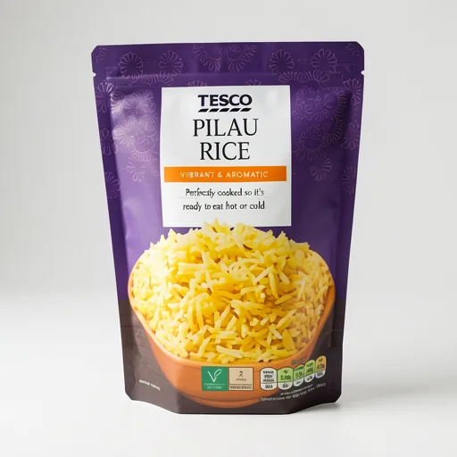 Tesco Microwave Pilau Rice 250G
