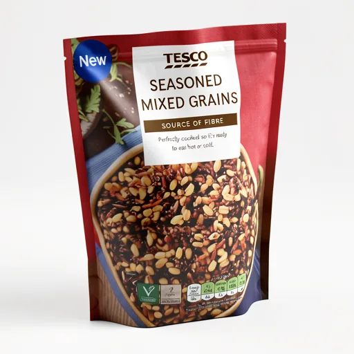 Tesco Seasoned Mixed Grains 250g