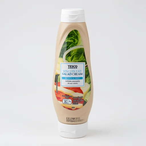 Tesco 50% Less Fat Salad Cream 450Ml
