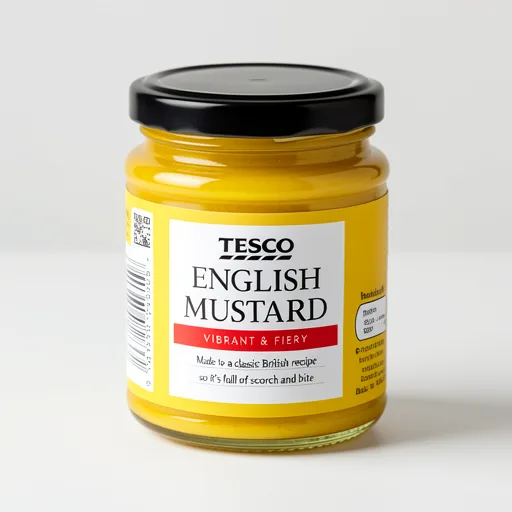 Tesco English Mustard 185g