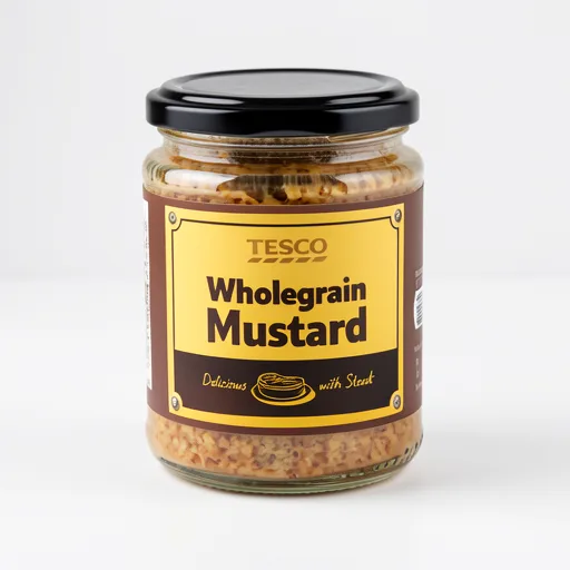 Tesco Wholegrain Mustard 180G