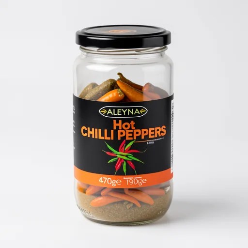 Aleyna Hot Chilli Peppers 470g