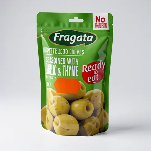 Fragata Marinated Stoneless Olives with Olive Oil & Garlic & Herbs