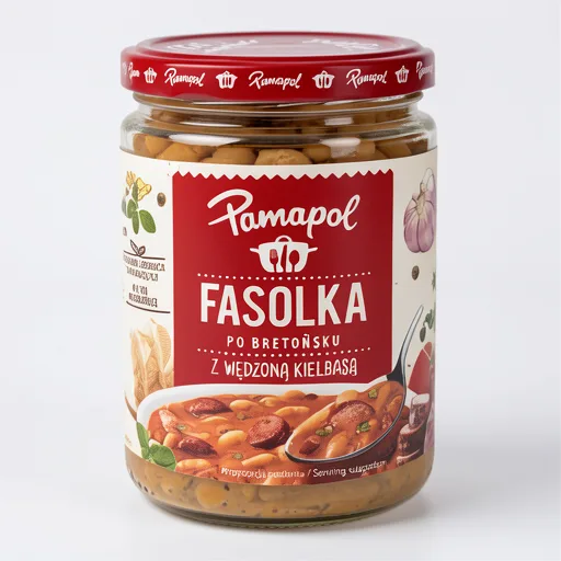Pamapol Beans With Sausages In Tomato Sauce 500G